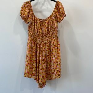 URBAN OUTFITTERS Floral Romper